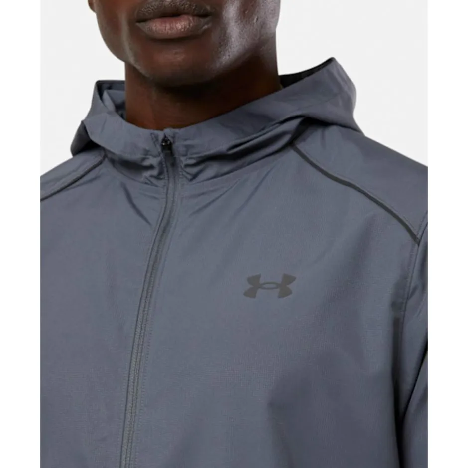 Mens Launch Run Hooded Jacket-Under Armour Outlet