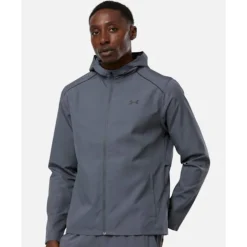 Mens Launch Run Hooded Jacket-Under Armour Outlet