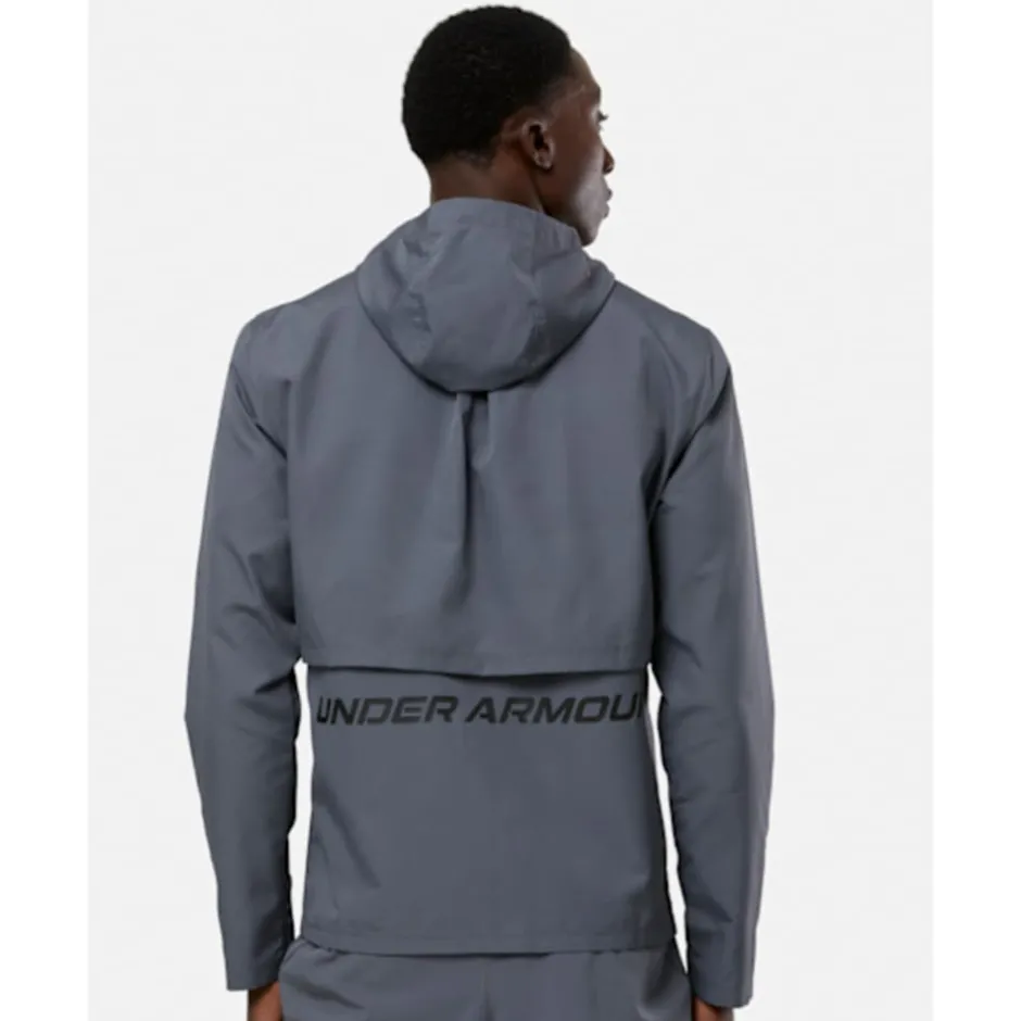 Mens Launch Run Hooded Jacket-Under Armour Outlet