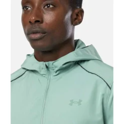 Mens Launch Run Hooded Jacket-Under Armour Discount