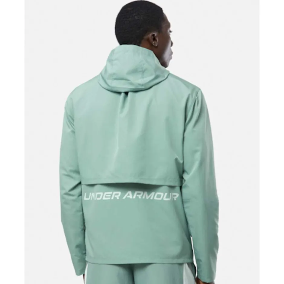 Mens Launch Run Hooded Jacket-Under Armour Discount