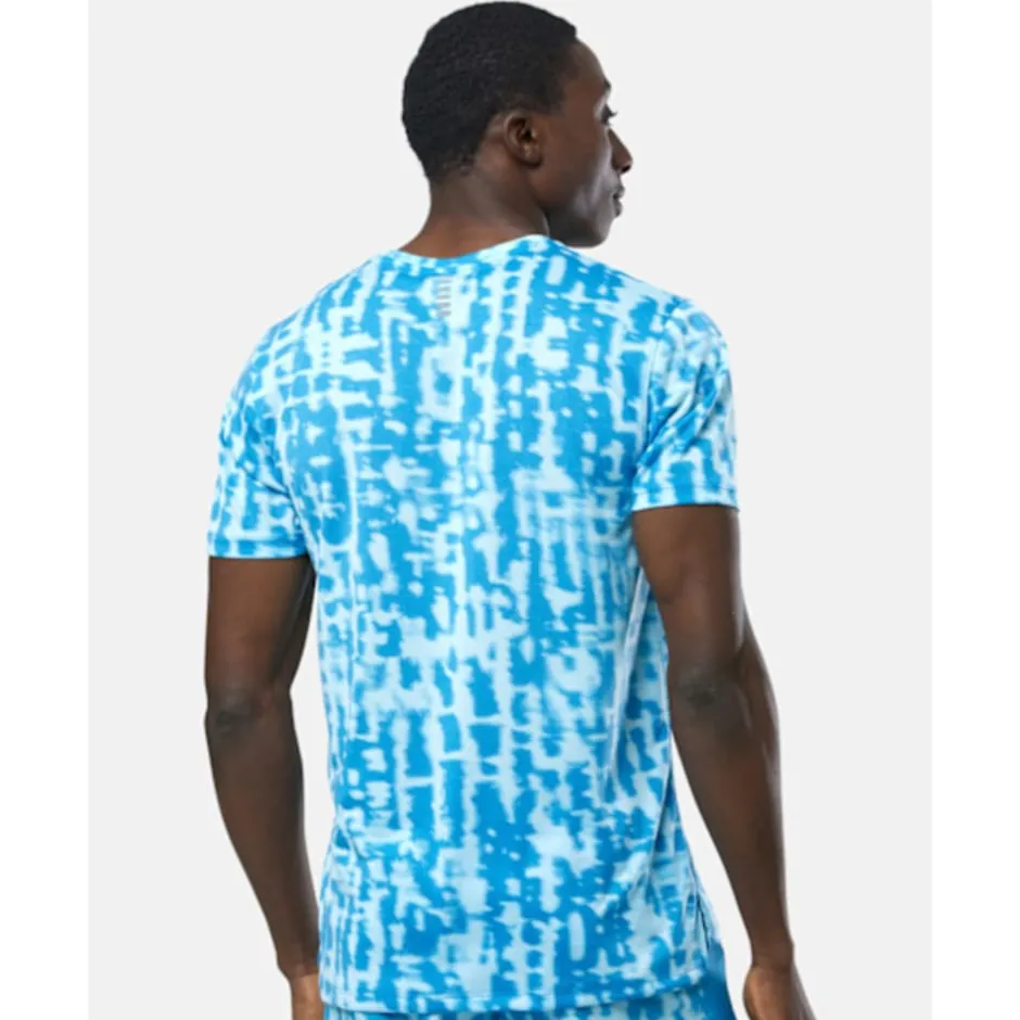 Mens Launch Run Printed T-Shirt-Under Armour Discount