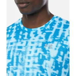 Mens Launch Run Printed T-Shirt-Under Armour Discount