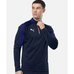 Mens Liga Half Zip Top-Puma Fashion