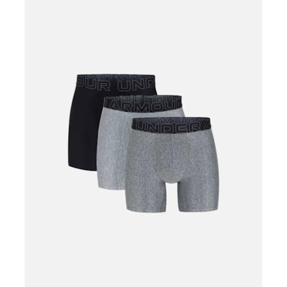 Mens Performance Tech Boxers 6inch 3Pack-Under Armour Online
