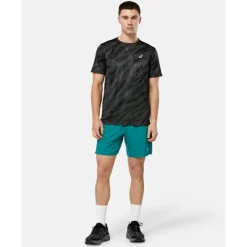 Mens Print Run T-Shirt-Asics Best