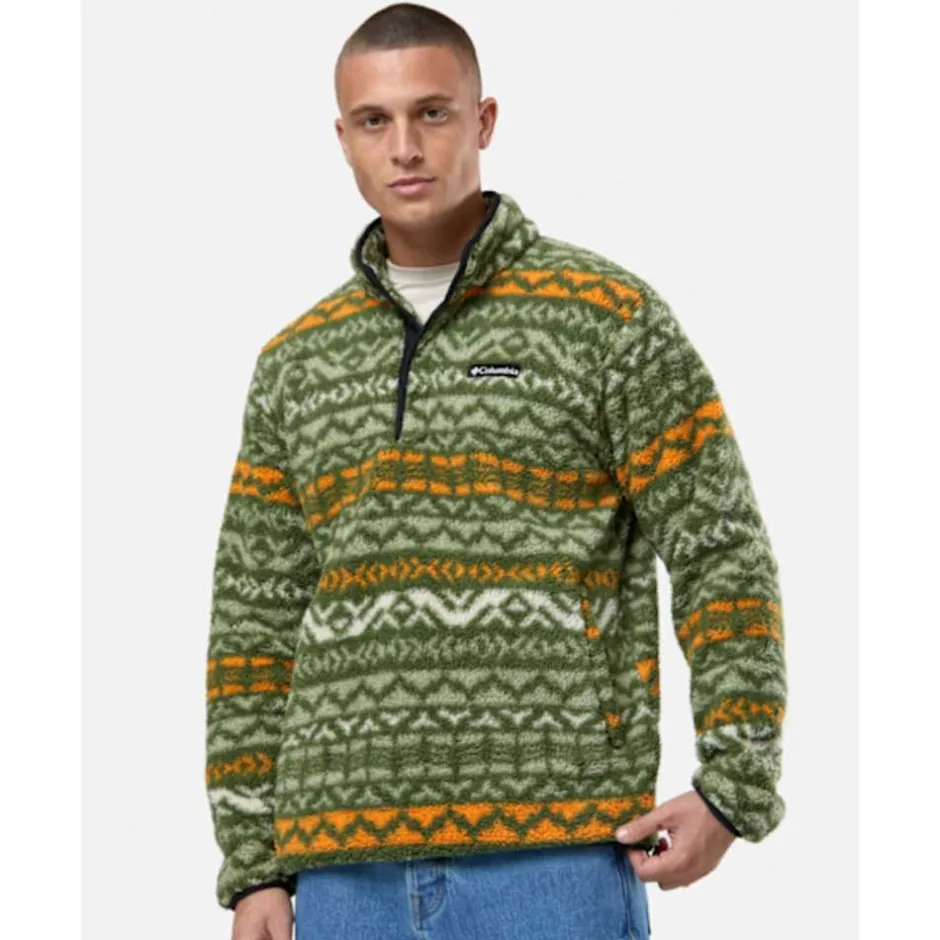 Mens Rugged Ridge Half Snap Top Fleece-Columbia Sale