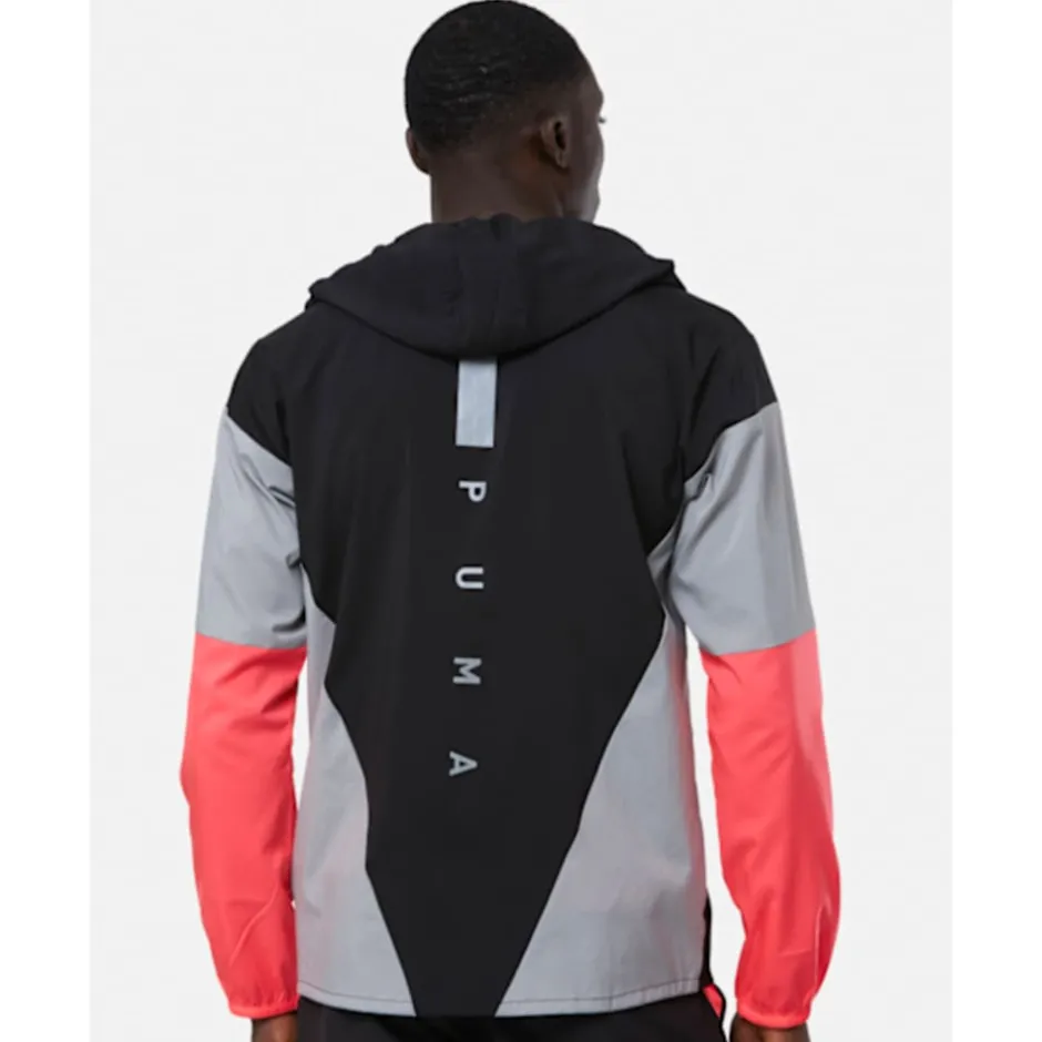 Mens Run Woven Jacket-Puma New