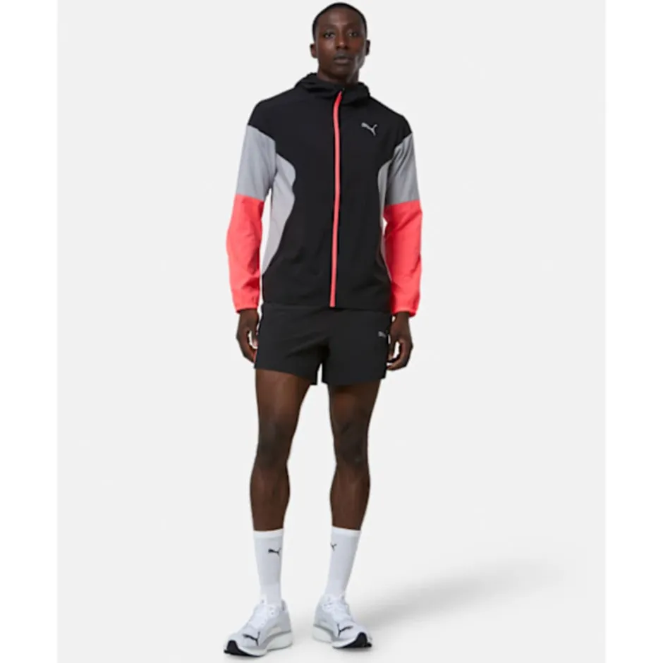 Mens Run Woven Jacket-Puma New