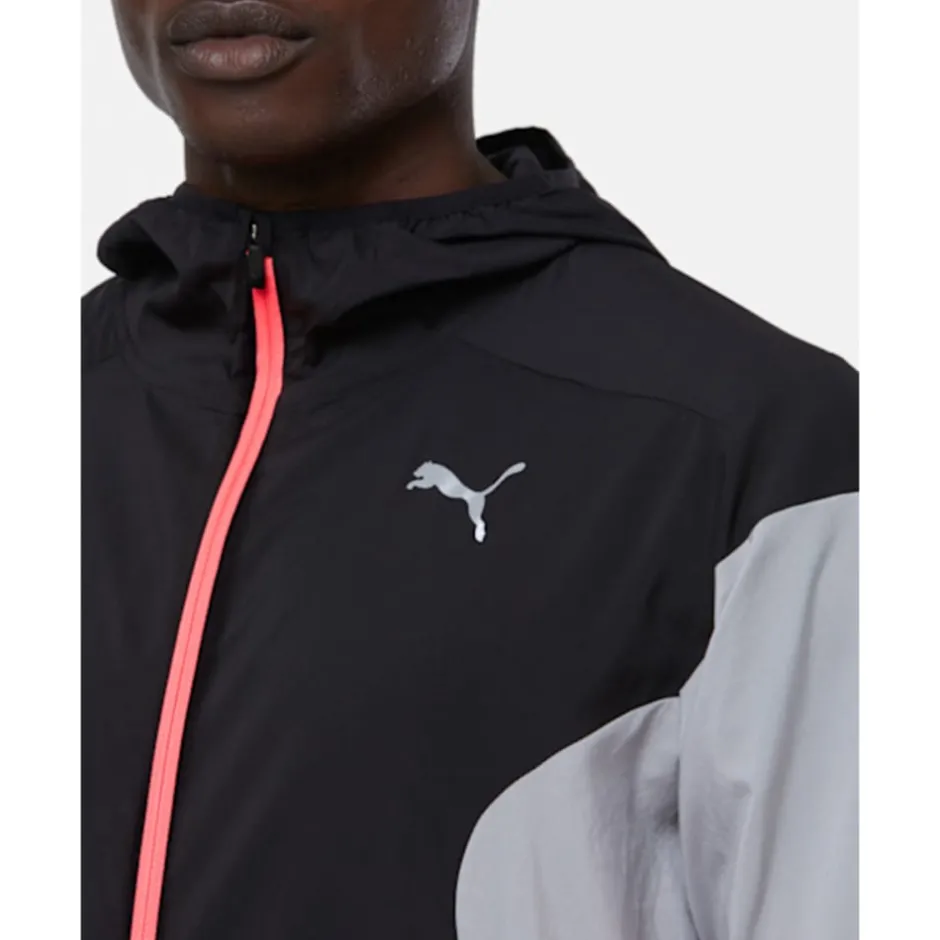 Mens Run Woven Jacket-Puma New