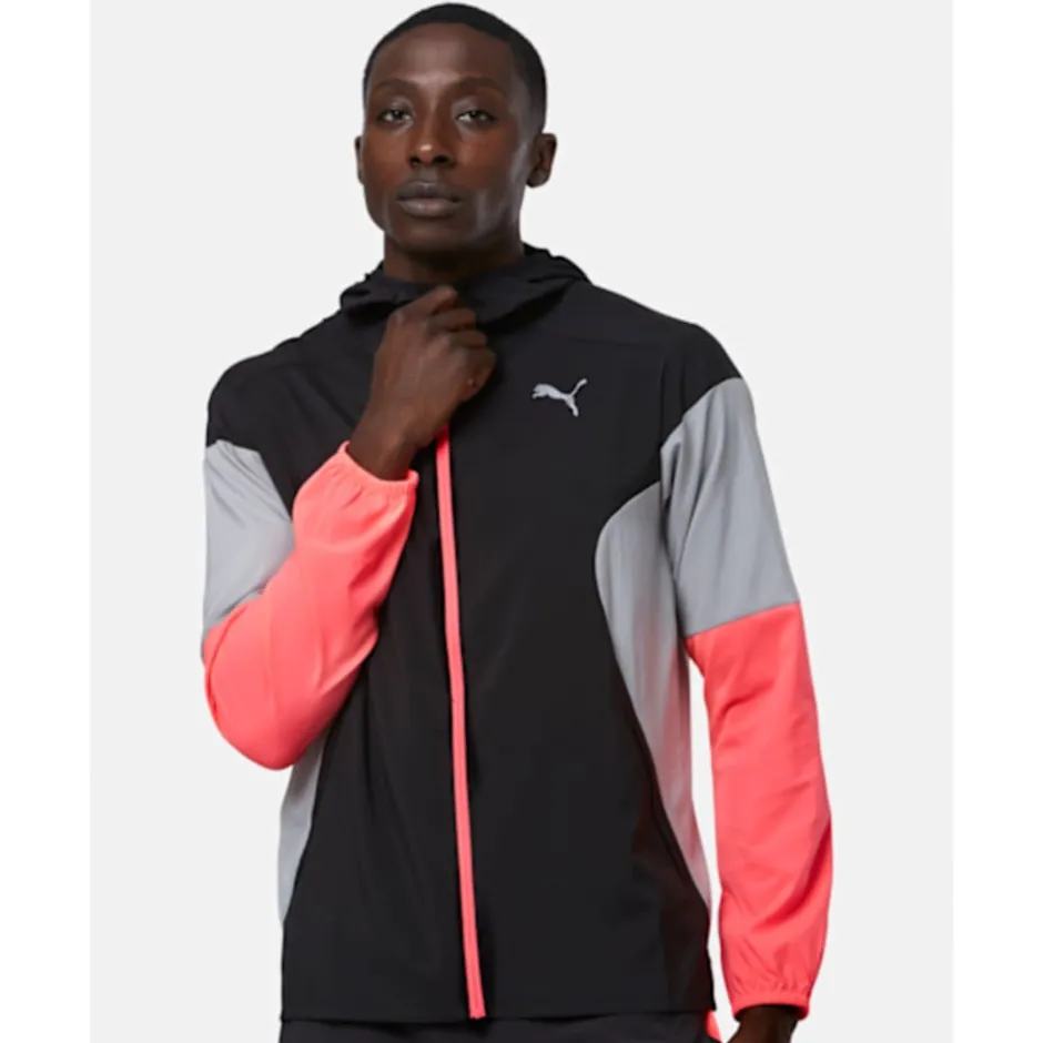 Mens Run Woven Jacket-Puma New