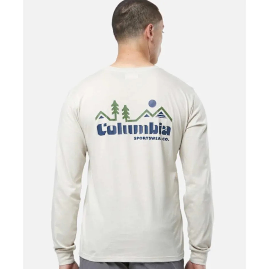 Mens Seasonal Long Sleeved T-shirt-Columbia Outlet