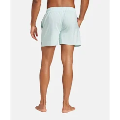 Mens Solid Swim Shorts-adidas New