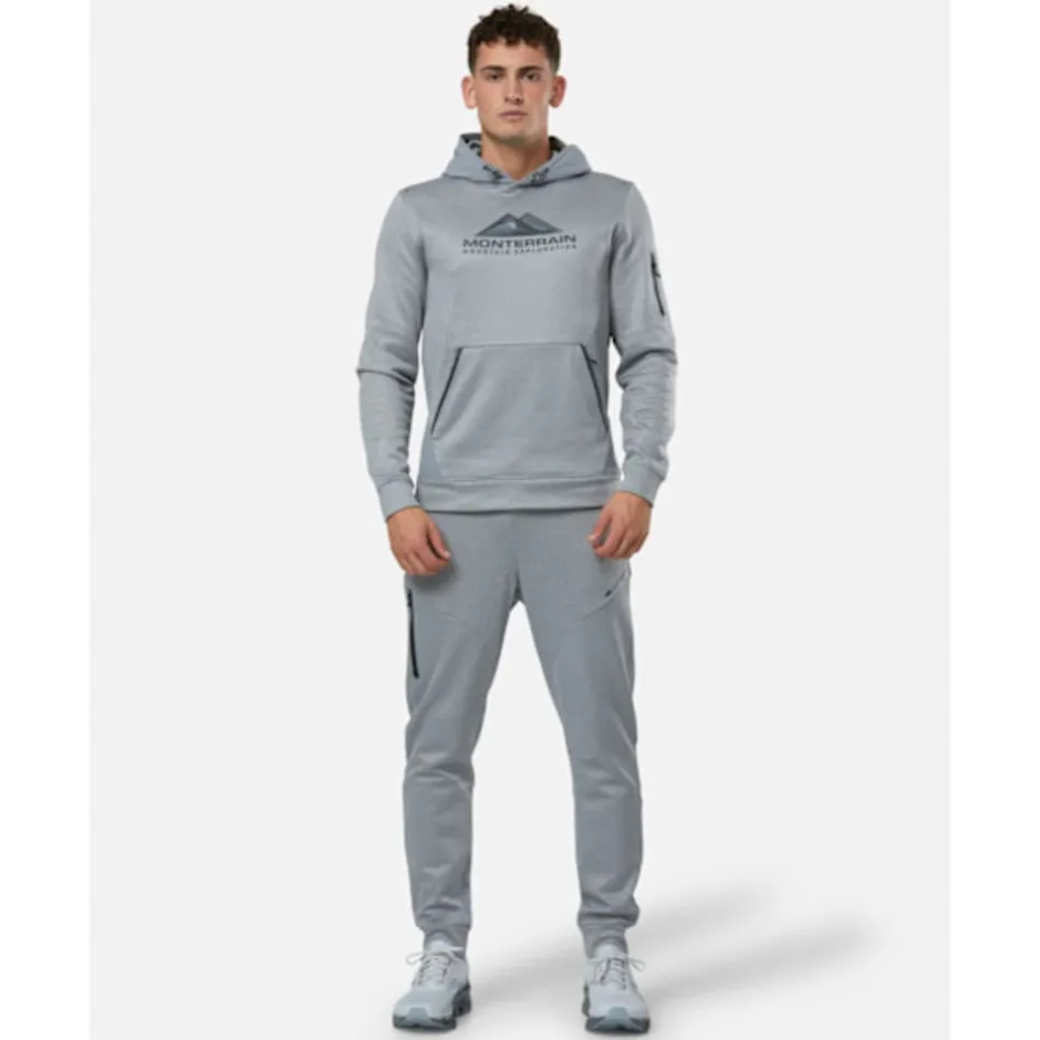 Mens Speed 2.0 Poly Fleece Hoodie-Monterrain Fashion