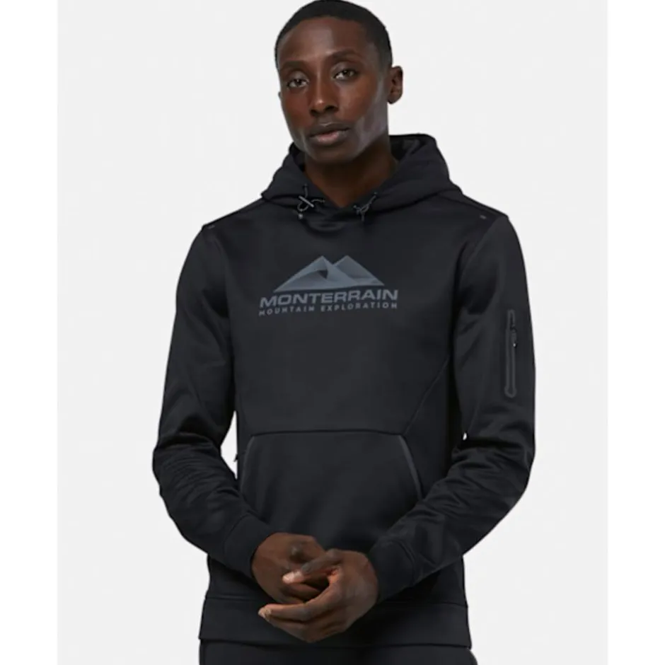 Mens Speed 2.0 Poly Fleece Hoodie-Monterrain Fashion