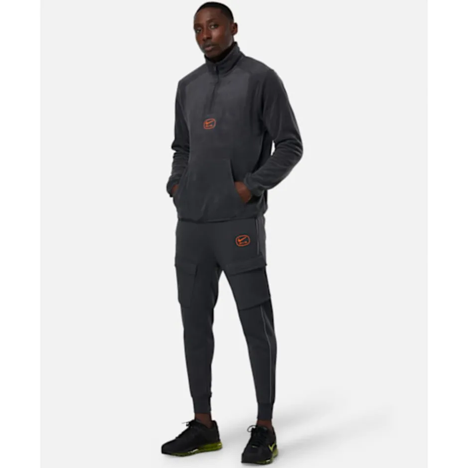 Mens Swoosh Air Polar Fleece Half Zip Top-Nike New