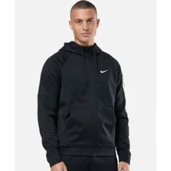 Mens Therma Fleece Full Zip Hoodie-Nike Hot