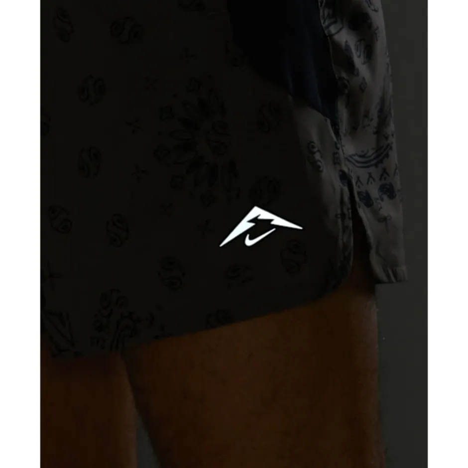 Mens Trail Printed 6 Inch Short-Nike New