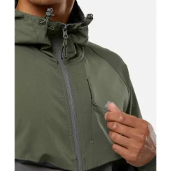 Mens Tricolour Woven Hood-Trailberg Hot