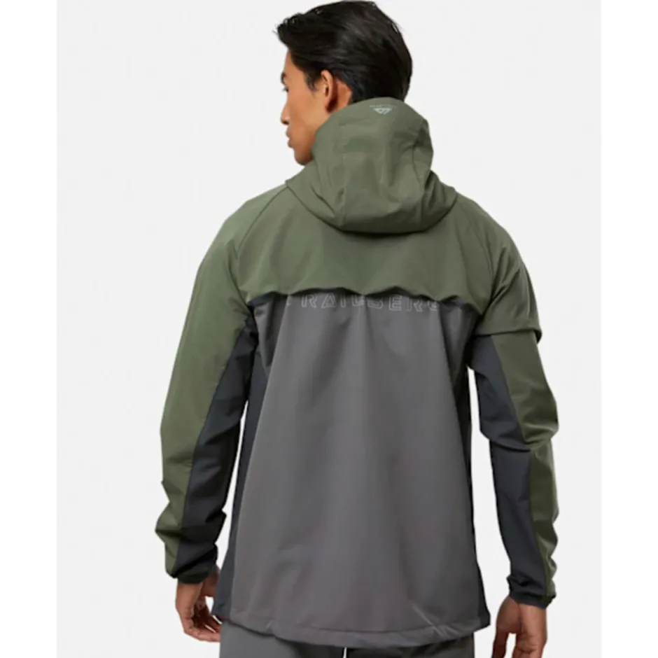 Mens Tricolour Woven Hood-Trailberg Hot