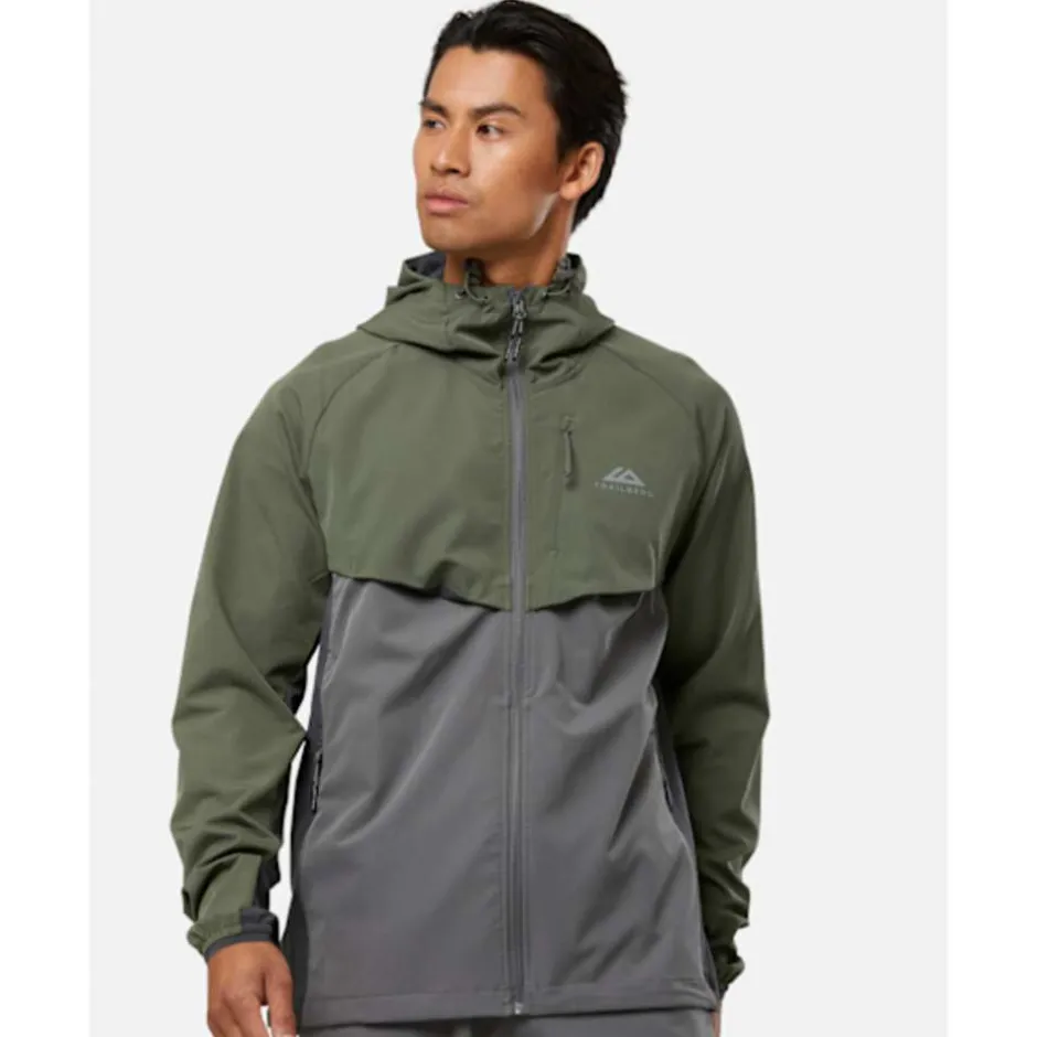 Mens Tricolour Woven Hood-Trailberg Hot