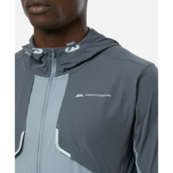 Mens Vent Woven Running Full Zip Jacket-Monterrain Best