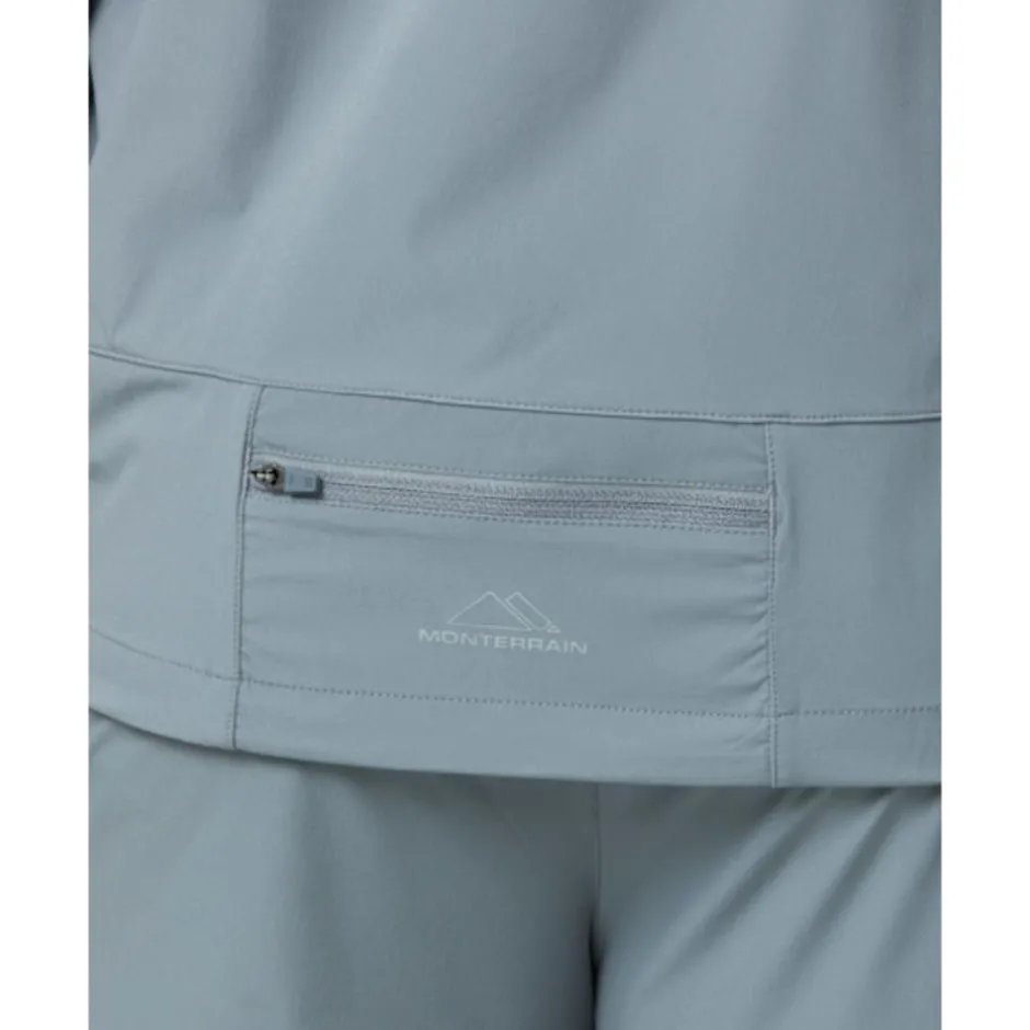 Mens Vent Woven Running Full Zip Jacket-Monterrain Best