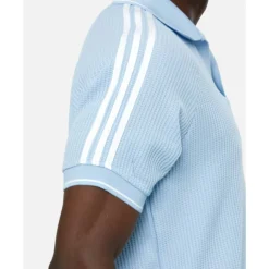 Mens Waffle Polo T-Shirt-adidas Originals Best