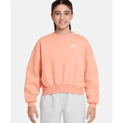 Older Kids Boxy Crew Neck Sweatshirt-Nike Clearance