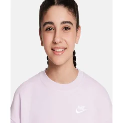 Older Kids Club Fleece Oversized Crew Neck Sweatshirt-Nike Online