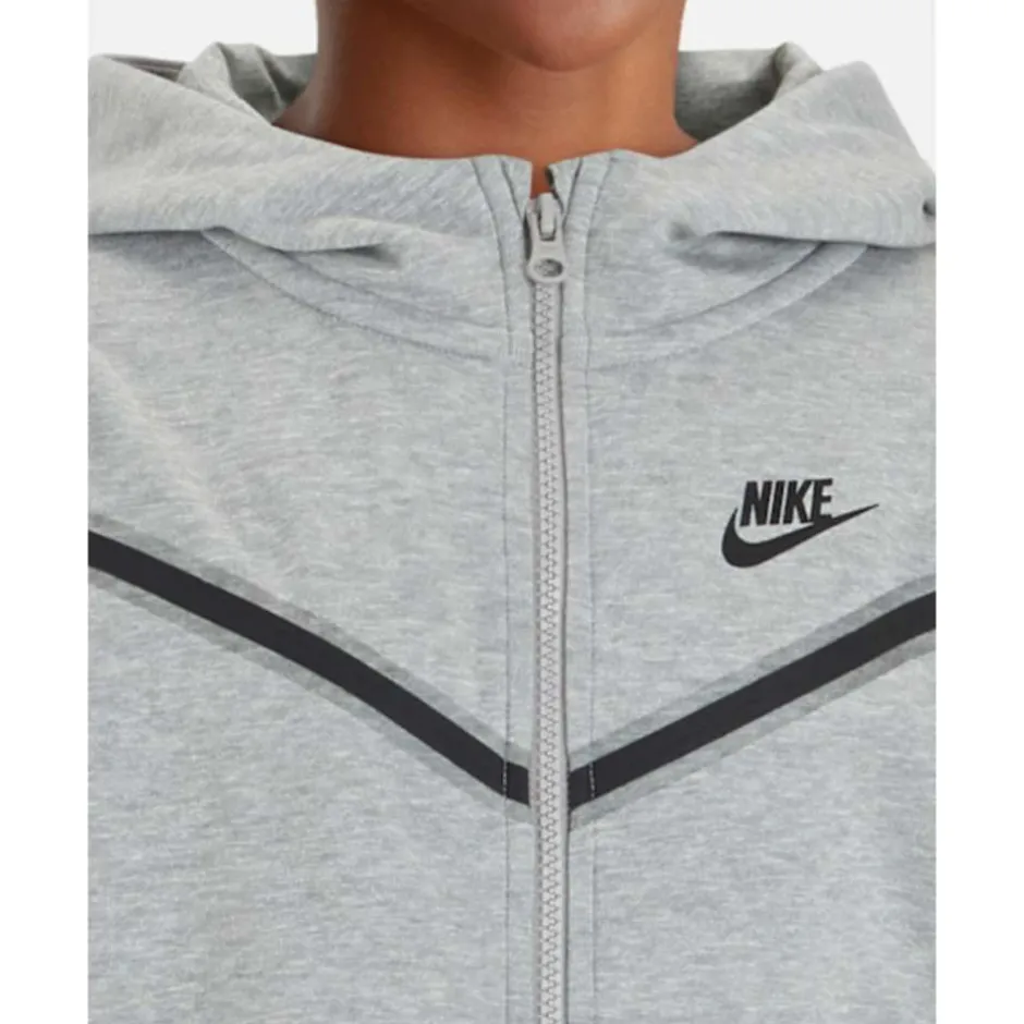 Older Kids Full Zip Tech Fleece Hoodie-Nike New