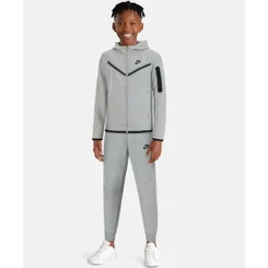 Older Kids Full Zip Tech Fleece Hoodie-Nike New