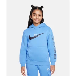 Older Kids Sports Inspired Hoodie-Nike Fashion