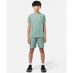 Older Kids Tech Woven Wordmark Shorts-Under Armour Fashion