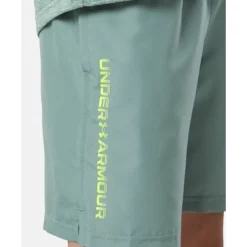 Older Kids Tech Woven Wordmark Shorts-Under Armour Fashion