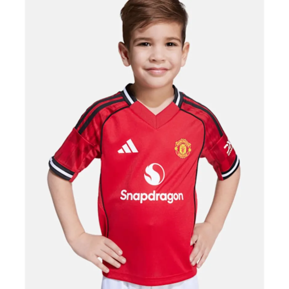 Pre-School Manchester United 25/26 Home Kit-adidas Hot