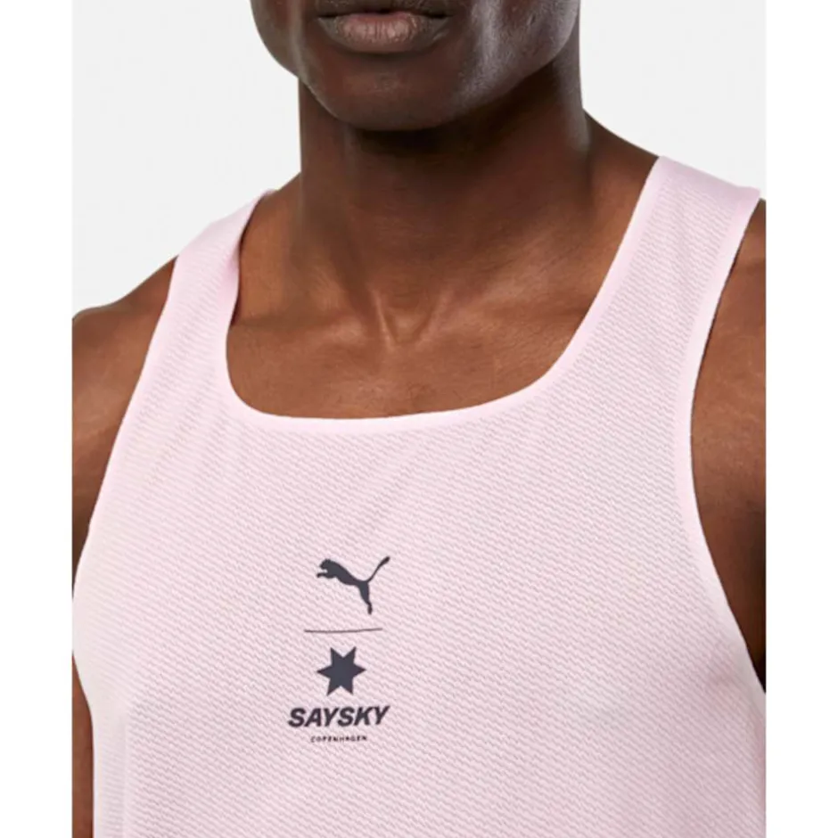 X SaySky Run Race Singlet-Puma Discount