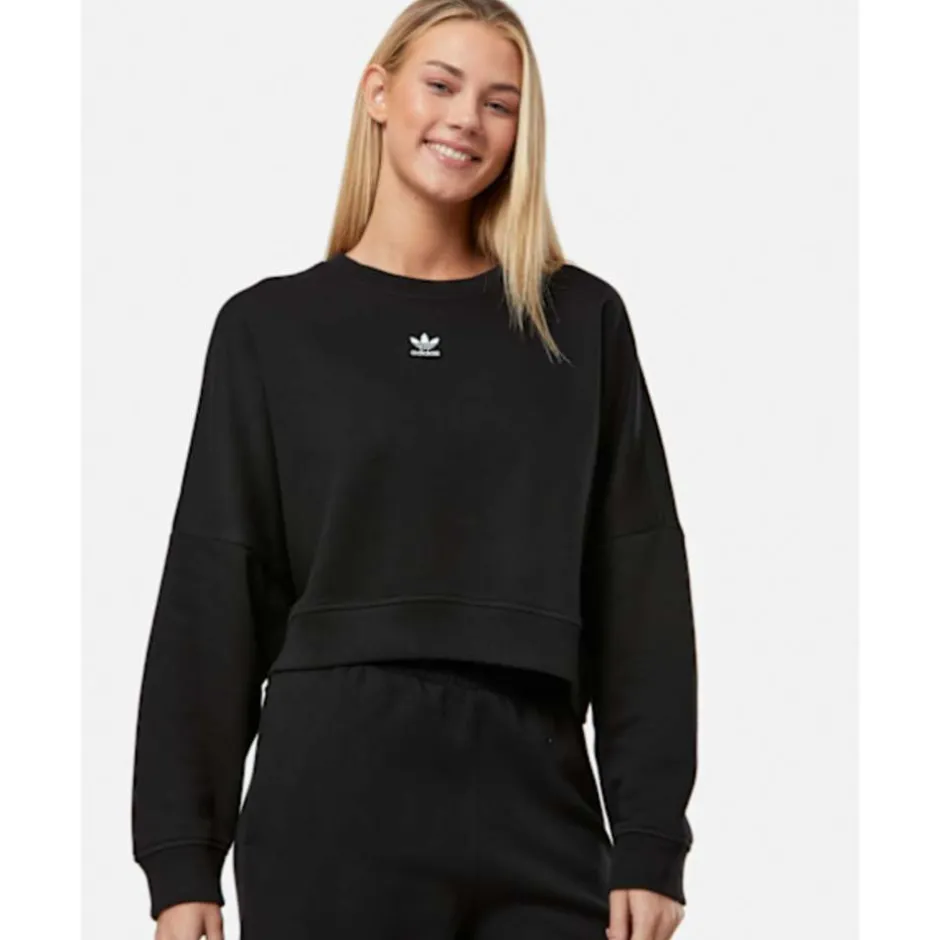 Womens Adicolor Crew Neck Sweatshirt-adidas Originals Sale