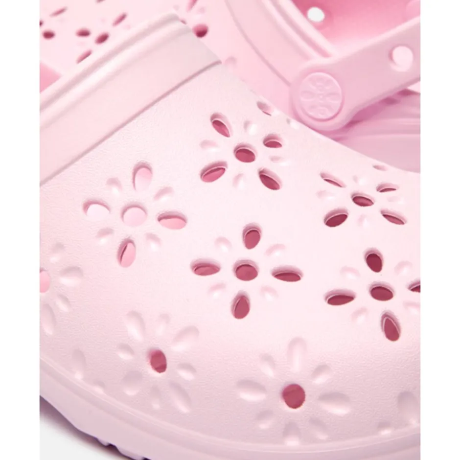 Womens Classic Floral Cut Clog-Crocs Outlet