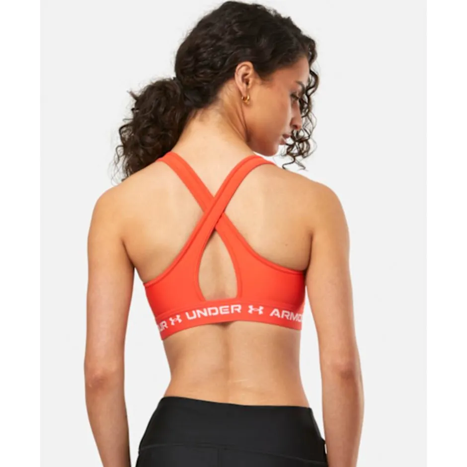 Womens Crossback Medium Support Sports Bra-Under Armour Best