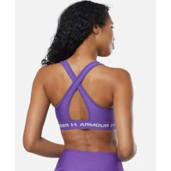 Womens Crossback Medium Support Sports Bra-Under Armour Outlet