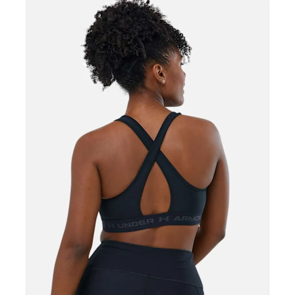 Womens Crossback Medium Support Sports Bra-Under Armour Fashion