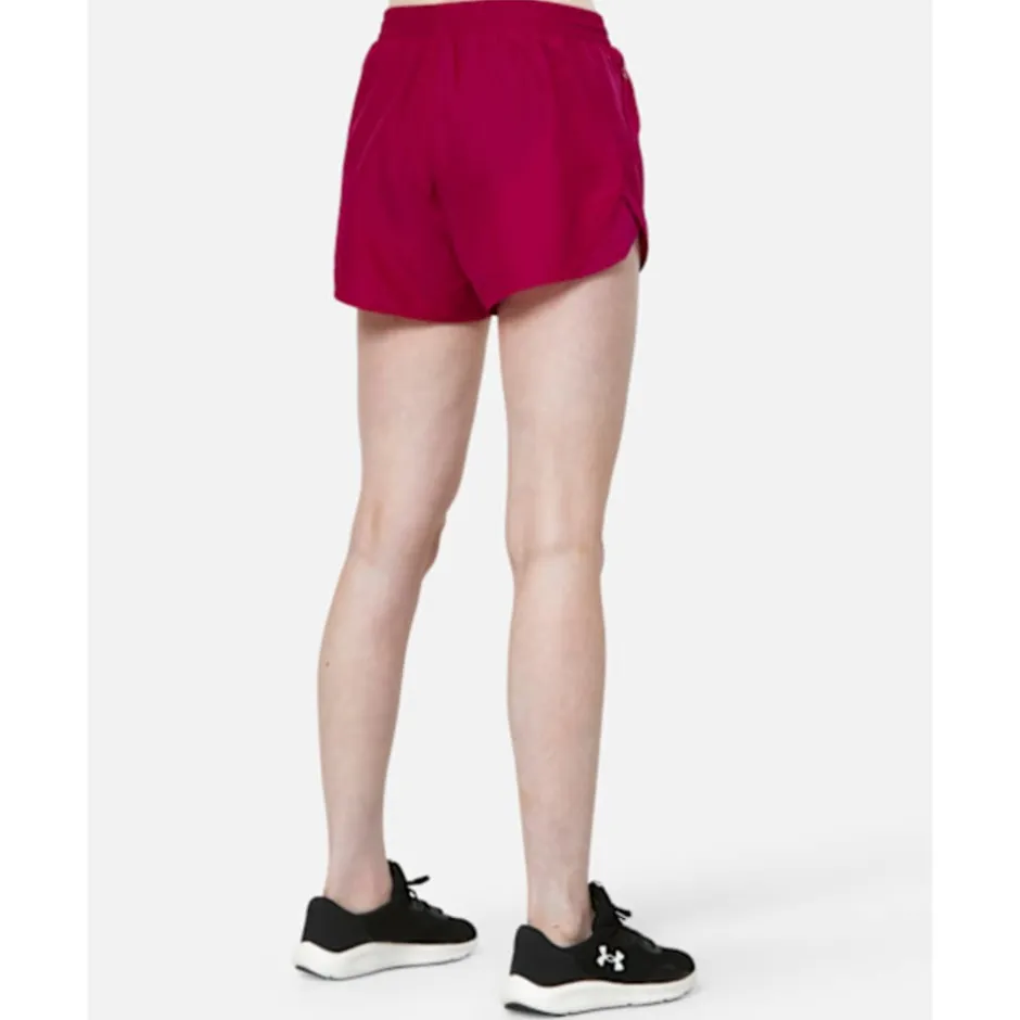 Womens Fly By 3 Inch Shorts-Under Armour New