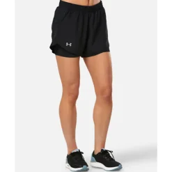 Womens Fly By 2-in-1 Shorts-Under Armour Outlet