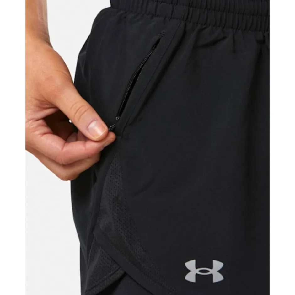 Womens Fly By 2-in-1 Shorts-Under Armour Outlet