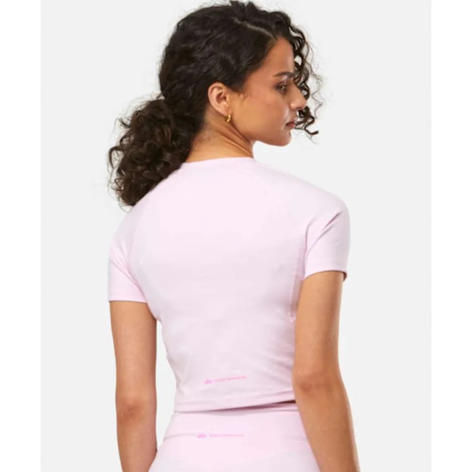 Womens Glide Cropped T-Shirt-Monterrain Outlet