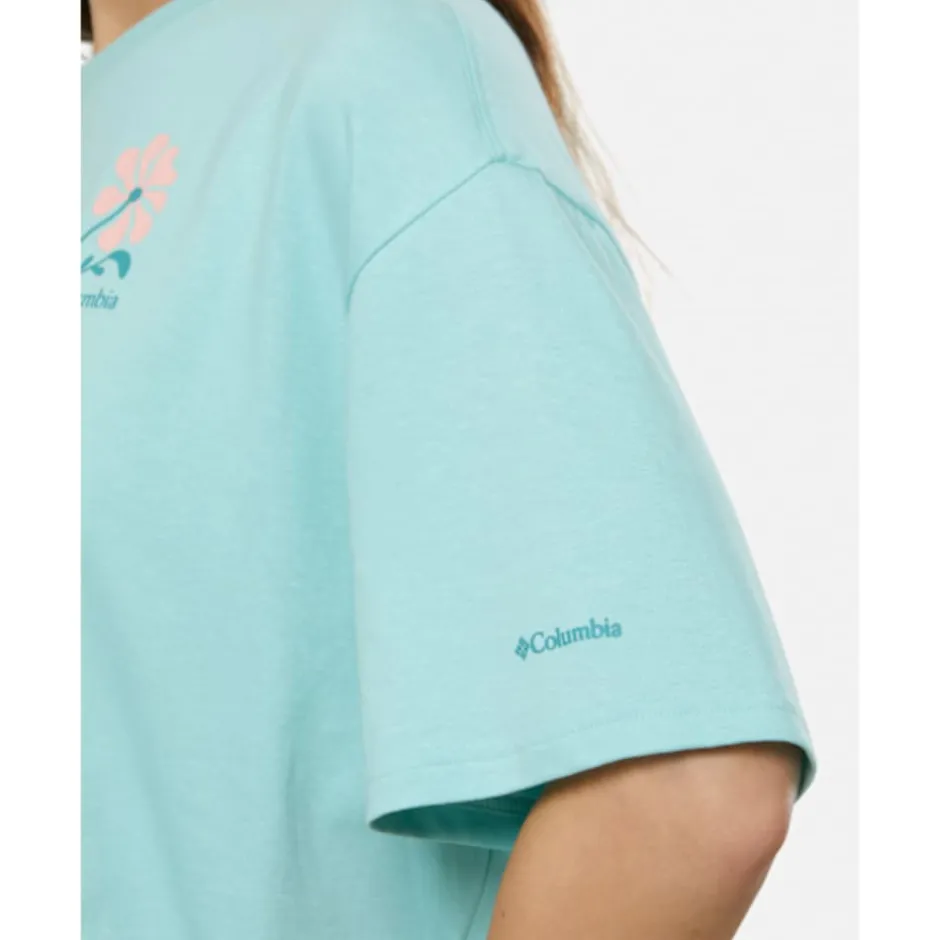 Womens Graphic Oversized T-Shirt-Columbia New