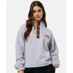 Womens Helvetia Half Snap Top-Columbia New