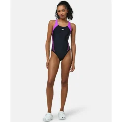 Womens Hyperboom Splice Racerback Swimsuit-Speedo Clearance