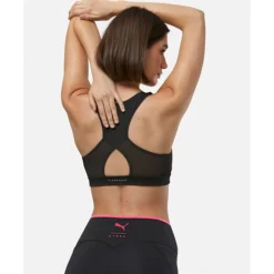 Womens Hyrox 4Keeps Medium Support Sports Bra-Puma New